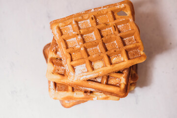 cookies on a white background