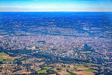 Obraz premium auvergne puy de sancy puy de dome in french massif central mountains