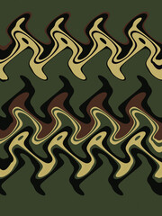 Abstract and contemporary digital art design