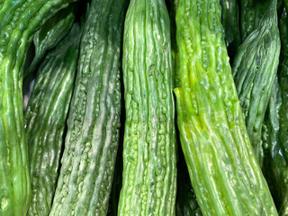 The fruit of perennial vines of Momordica (lat. Momordica)