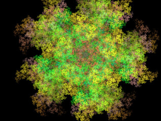 Imaginatory fractal abstract background Image