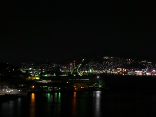 night view of the city