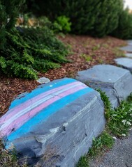 Pride rock, Power's Pond, Mount Pearl