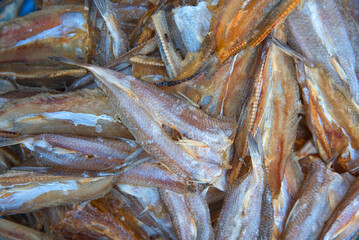 Dried fish for Asian cooking