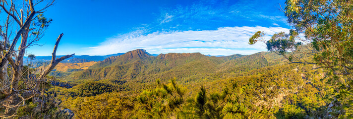 Mt Barney lookout view
