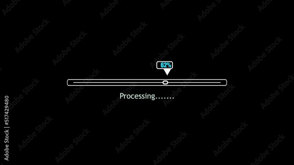 Poster loading icon animation.