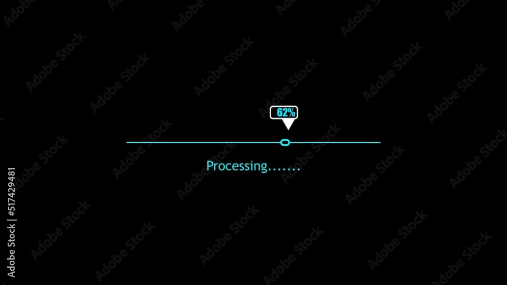Poster loading icon animation.
