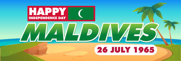 Maldives Independence Day 26 July 1965