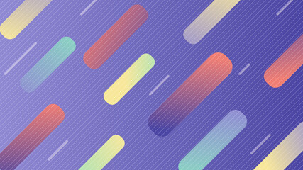 Abstract minimal geometric dynamic shapes composition background.