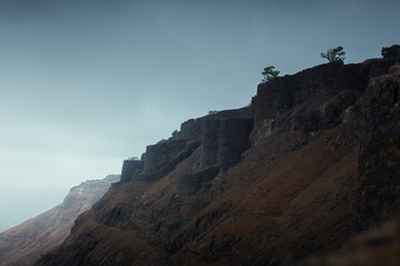 Fototapeta na wymiar Raigad fort