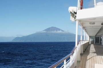Zufahrt auf Tristan da Cunha