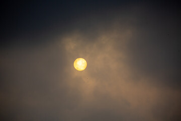 sun in the clouds