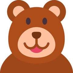 bear flat icon