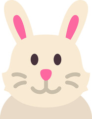 rabbit flat icon