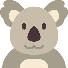 koala flat icon