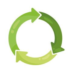 green recycle arrows
