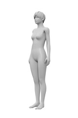 Woman, Human Female Body, 3D