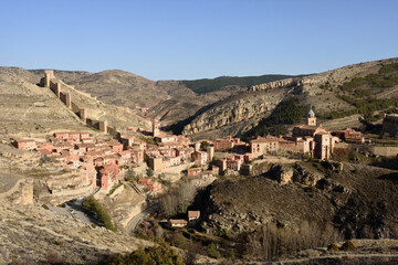 Fototapeta na wymiar view of Albarracin, Teruel province, Aragon, Spain