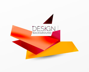 Background color abstract overlapping lines. Minimal composition vector illustration for wallpaper banner background or landing page