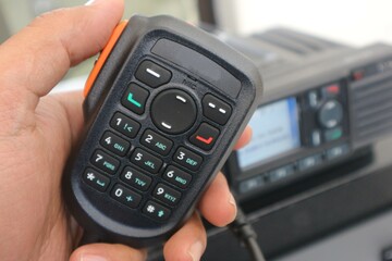 Portable communication radio