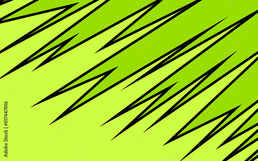 Poster abstract background with jagged zigzag pattern and some copy space area