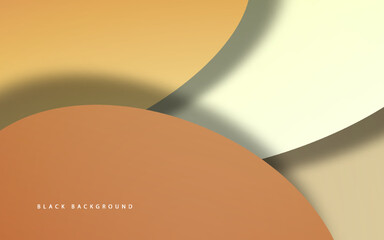 Abstract overlap layer brown color background