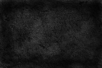black old wall cracked concrete background / abstract black texture, vintage old background