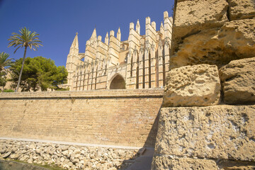 Catedral de Palma (La Seu)(s.XIV-XVI).Palma.Mallorca.Baleares.España.