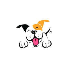 illustration of a spoiled and adorable dog, perfect for pet companies