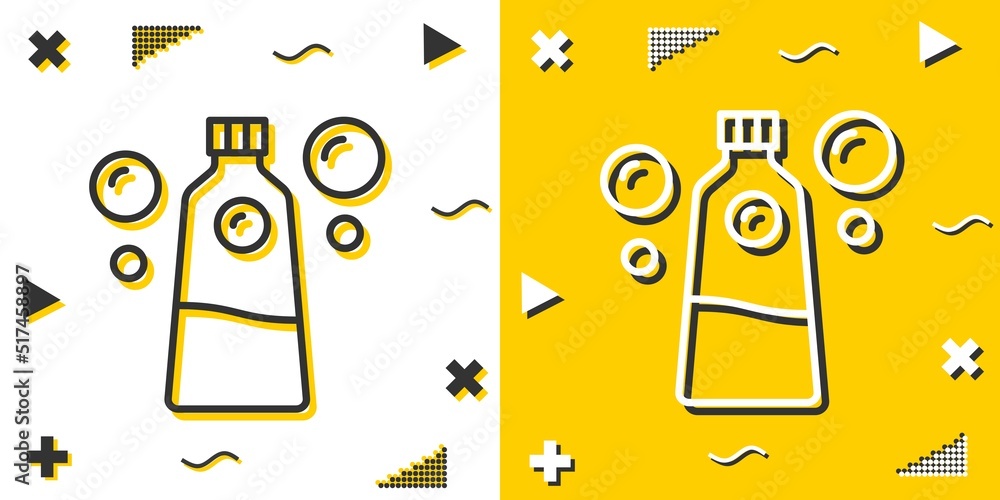 Aufkleber detergent line icon. simple outline style.detergent linear sign. vector illustration isolated on whi
