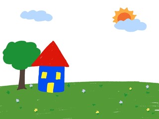 house in the park