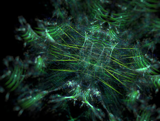 Imaginatory fractal abstract background Image