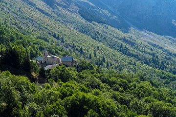 Fototapeta na wymiar In Frankreich in der Auvergne-Rhone-Alpes