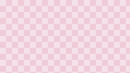 cute small pastel pink checkers, gingham, plaid, aesthetic checkerboard pattern wallpaper illustration, perfect for wallpaper, backdrop, postcard, background for your design