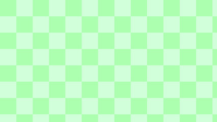 cute big pastel green checkers, gingham, plaid, aesthetic checkerboard pattern wallpaper illustration, perfect for wallpaper, backdrop, postcard, background for your design
