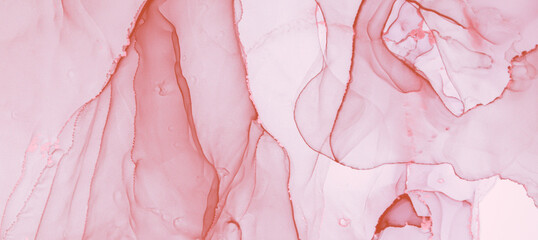 Obraz premium Feminine Liquid Marble. Abstract Illustration.