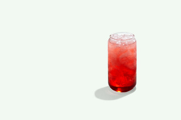 glass of soda