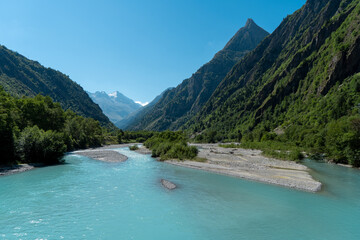In Frankreich in der Auvergne-Rhone-Alpes