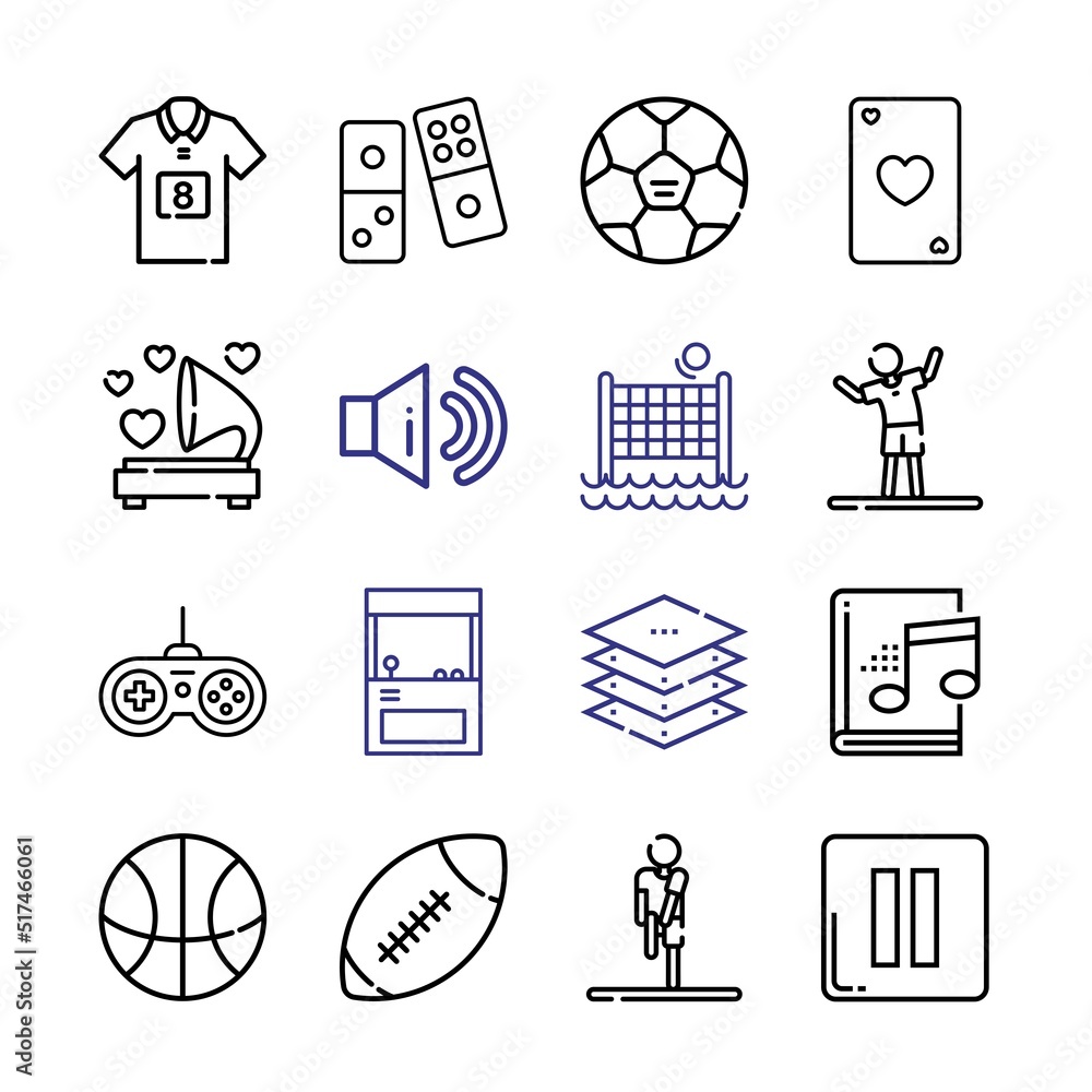Aufkleber layer icon set with line icons. modern thin line style. suitable for web and mobile icon. vector ill