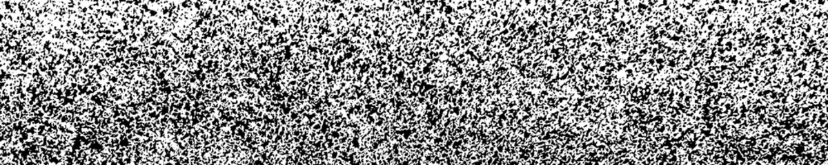 Black Grainy Texture Isolated On White. Panoramic Background. Dust Overlay. Dark Noise Granules. Wide Horizontal Long Banner For Site. Vector Illustration, EPS 10.