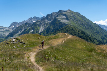 Fototapeta na wymiar In Frankreich in der Auvergne-Rhone-Alpes