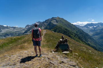 Fototapeta na wymiar In Frankreich in der Auvergne-Rhone-Alpes