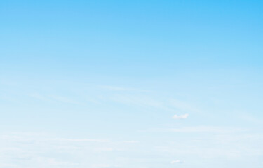 blue sky white clouds sunlight natural beauty