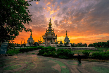 Wat Thung Setthi is one of the most beautiful sculptures in Thailand, Tambon Phra Lap, Amphoe...