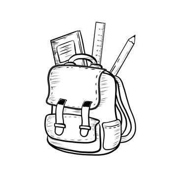 Kids Cartoon School Backpack: Drawing Square Backpack For Boys And Girls,  Comic Knapsack, Bolos Schoolbag For Teenagers, Concise Bag From Ugg886,  $42.61 | DHgate.Com