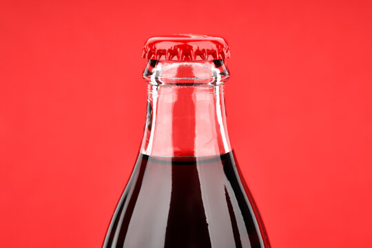 Dnipro. Ukraine. 02.03.2022 Can of Coca-Cola with white background. Coca-Cola is a carbonated soft drink produced. Coca cola bottle. 