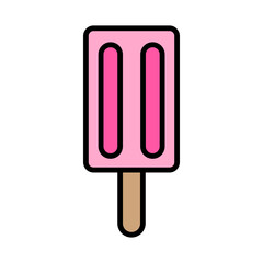 Illustration of Ice Cream Design Icon