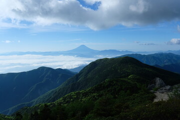 Obraz premium 南アルプス