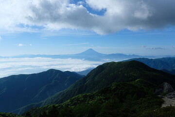 Obraz premium 南アルプス