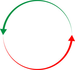 Arrow logo vector icon template